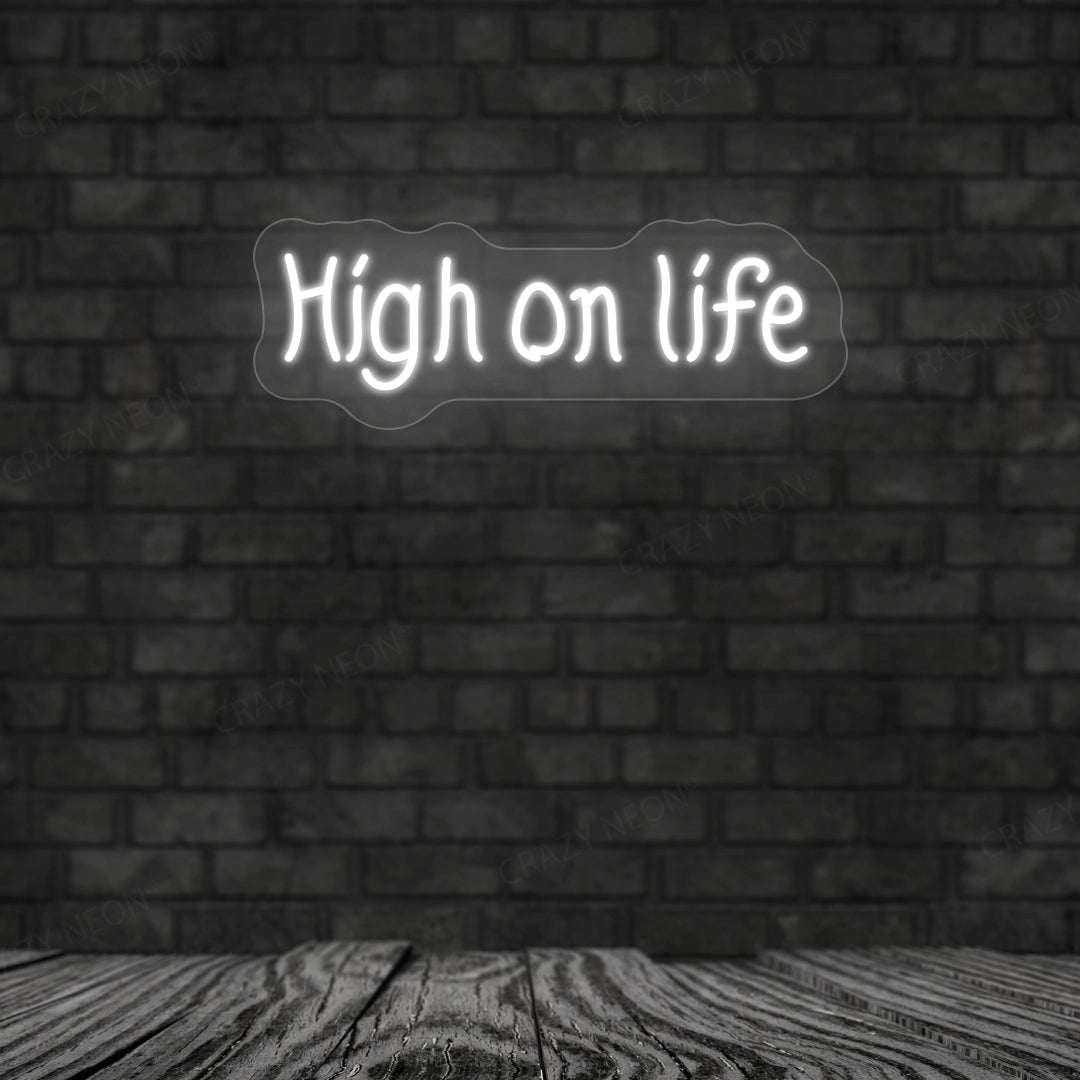High On Life Neon Sign image 1