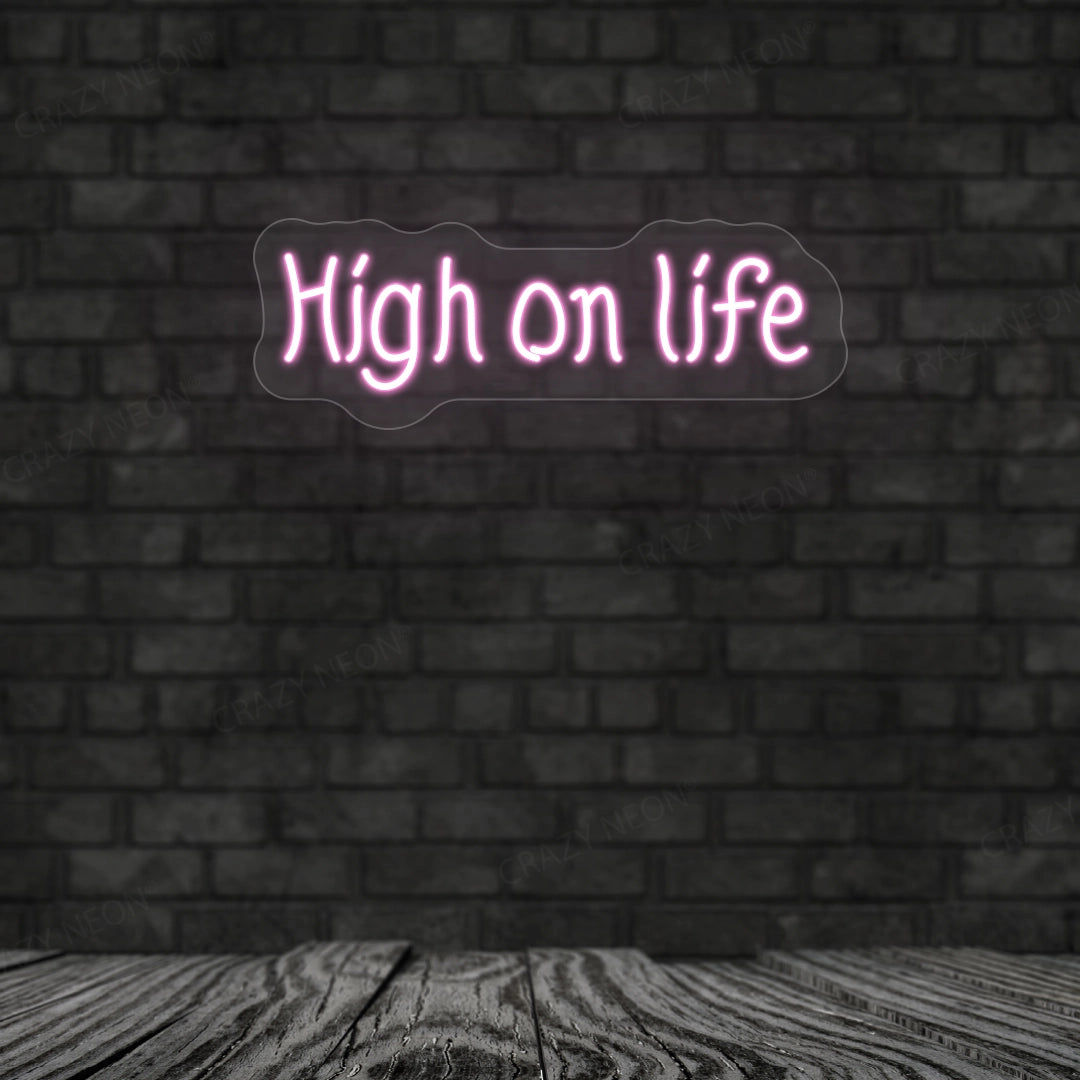 High On Life Neon Sign image 5