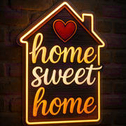 Home Sweet Home LED Neon Sign