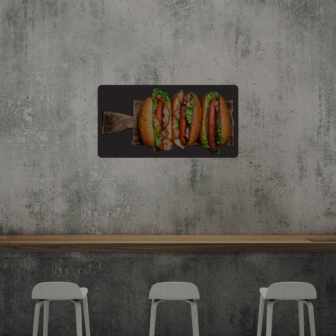 Hotdogs Illuminated Sign | CNUS017296 image 1