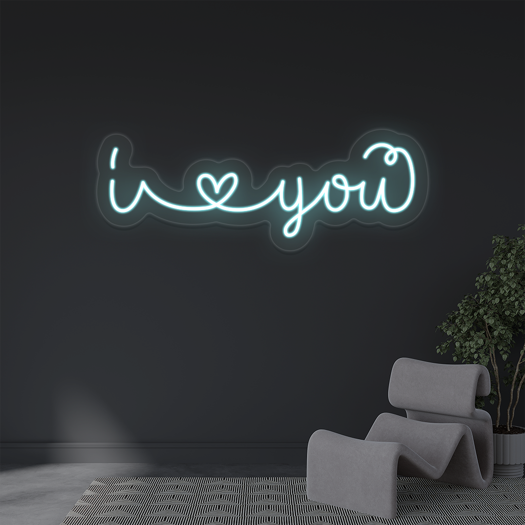 I Love You Neon Sign image 6