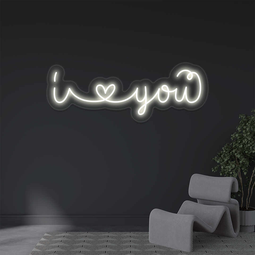 I Love You Neon Sign image 7