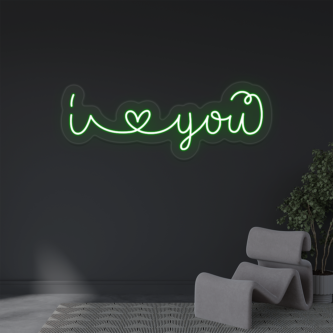 I Love You Neon Sign image 9