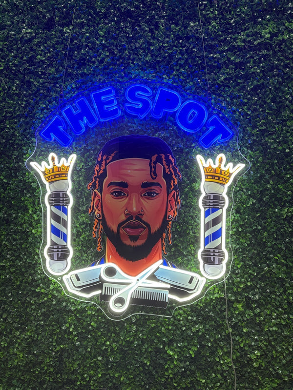 Barbershop Custom Neon Sign