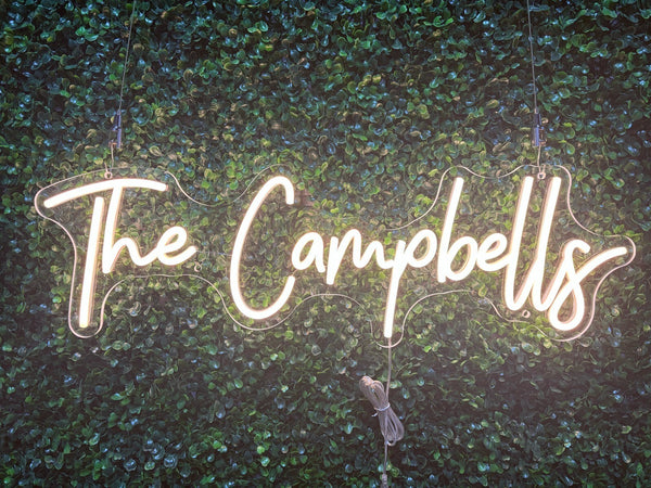 Wedding Sign "The Campbells"