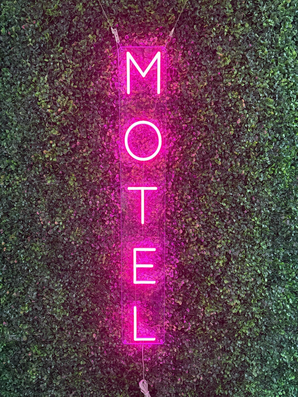 "Motel" Neon Sign
