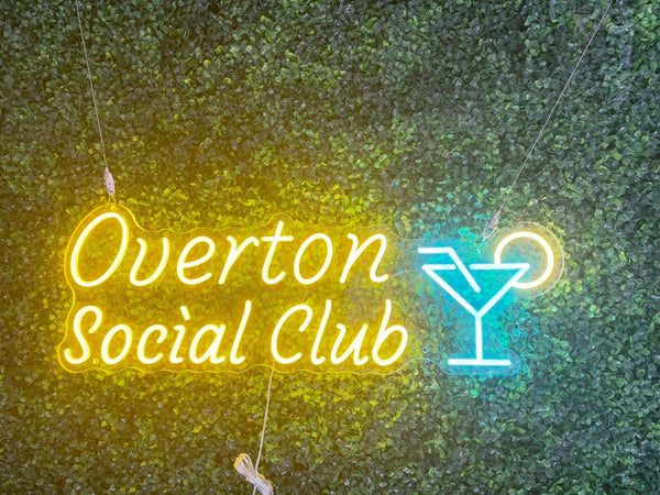 Social Club Custom Neon Sign