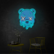 Ice Bear LED Neon Sign | Animal Wall Art - MEON NEON