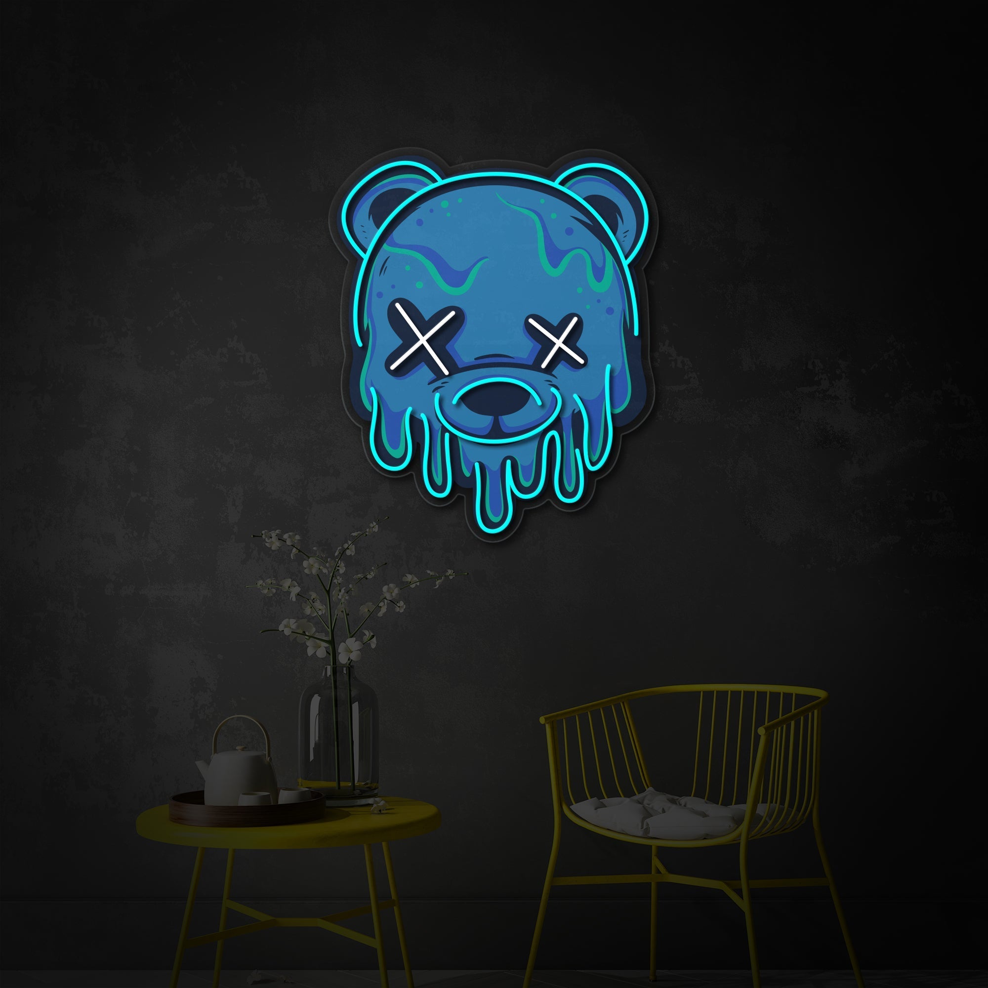 Ice Bear LED Neon Sign | Animal Wall Art