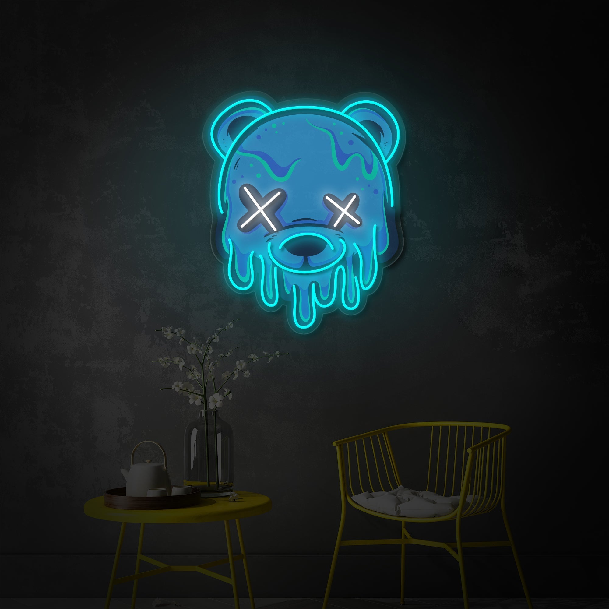 Ice Bear LED Neon Sign | Animal Wall Art