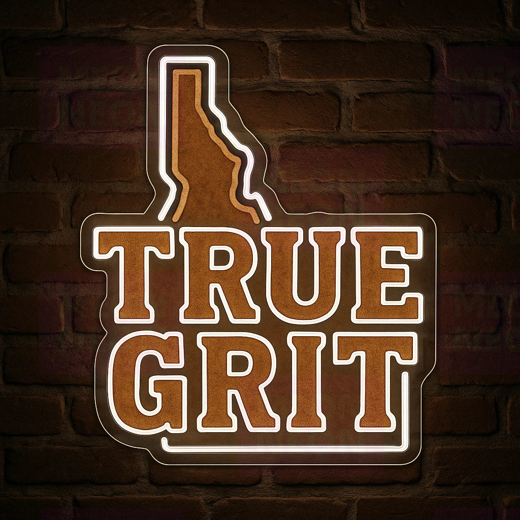Idaho True Grit LED Neon Sign – MEON NEON