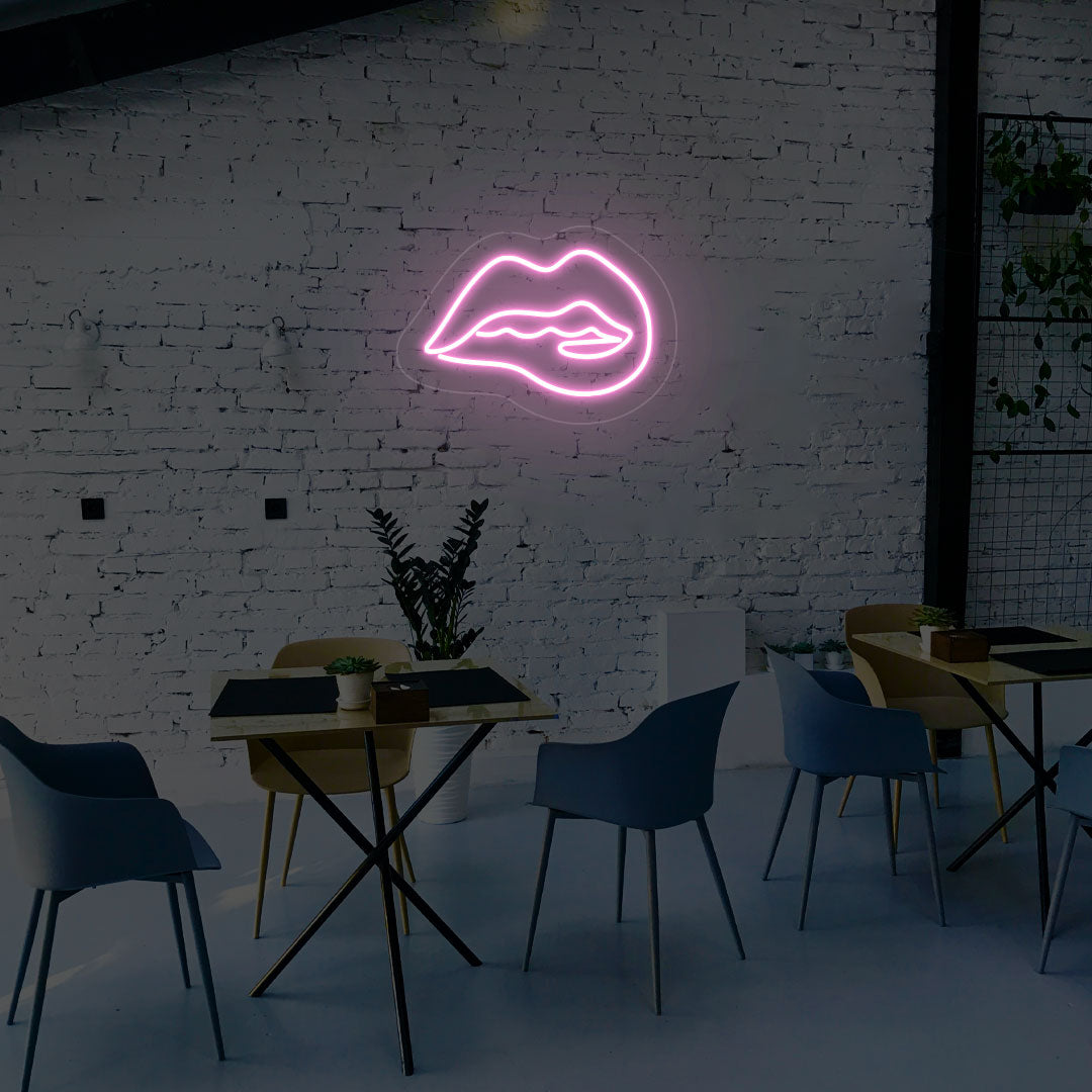 Irresistible Lips Neon Sign image 6