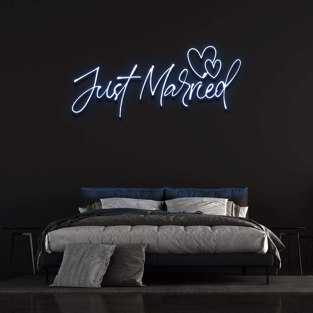 'Just Married' Neon Sign image 6