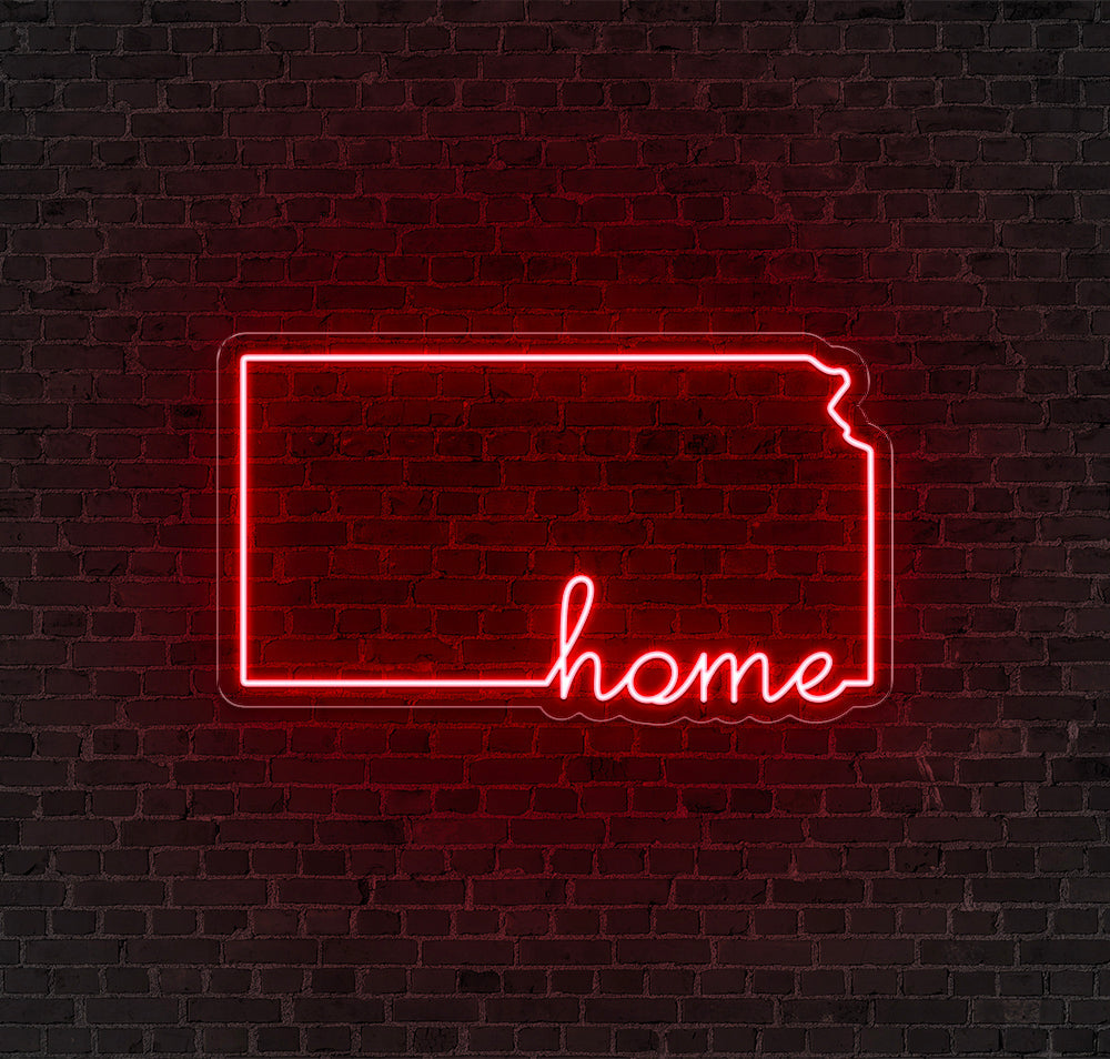 Kansas LED Neon Sign – Bright LED Neon for Your Space