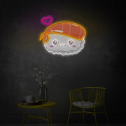 Kawaii Sushi LED Neon Sign | Japanese Food Art - MEON NEON