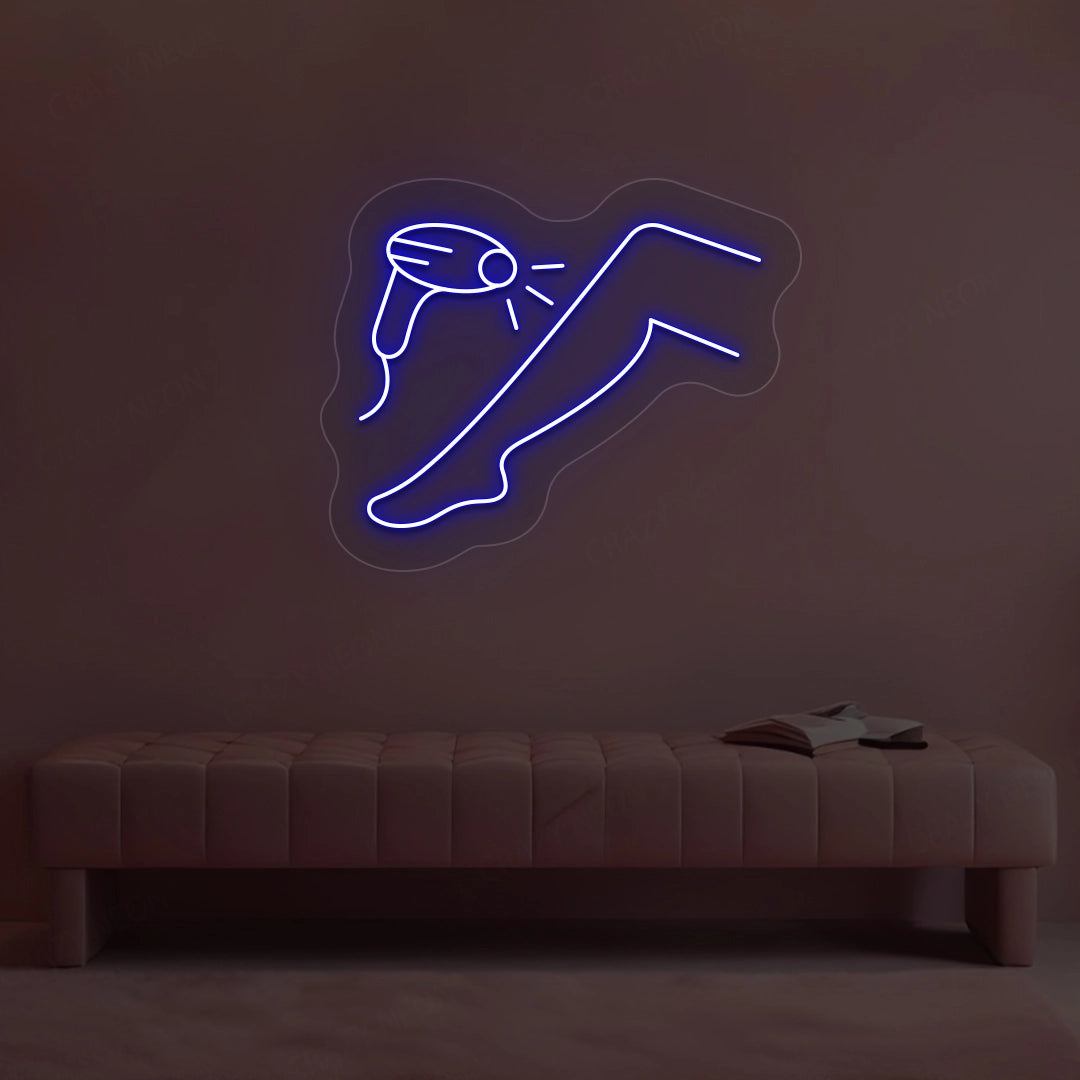 Laser Hair Removal Neon Sign image 0