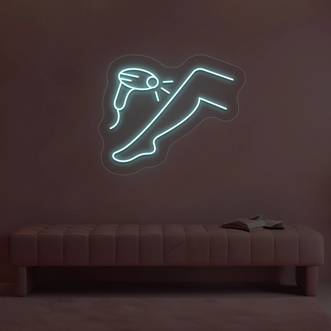 Laser Hair Removal Neon Sign image 2