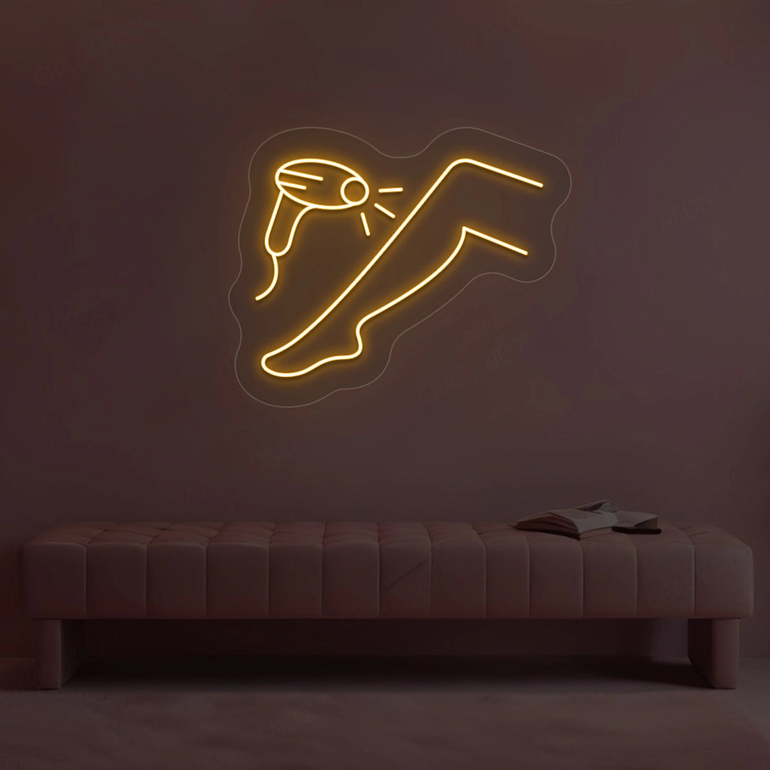 Laser Hair Removal Neon Sign image 3
