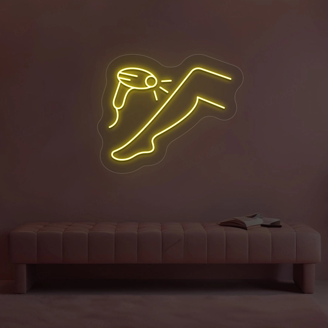 Laser Hair Removal Neon Sign image 9