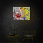 Laughing Man LED Neon Sign | Pop Art Wall Decor - MEON NEON