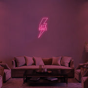 Let's Dance LED Neon Sign in Hot Pink
