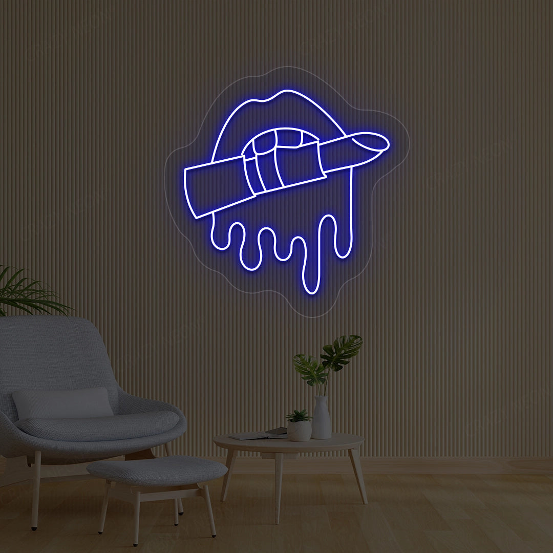 Lipstick Makeup Artist Neon Sign image 1