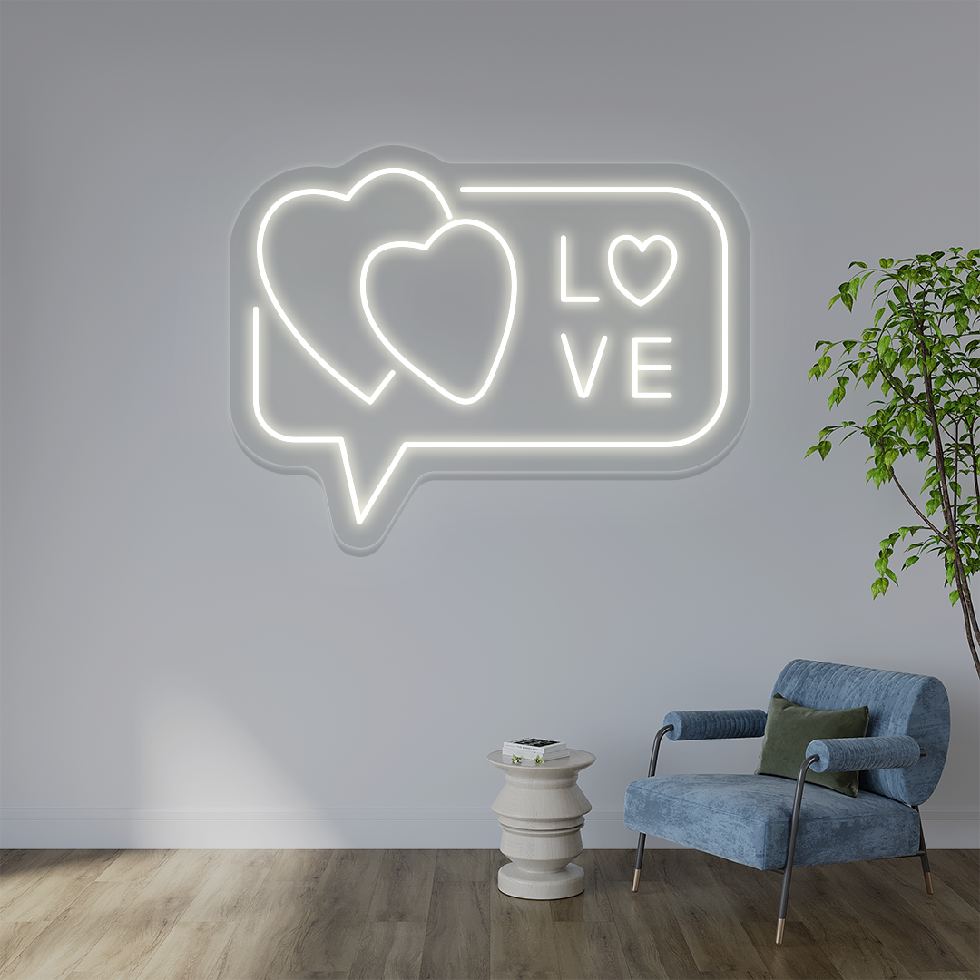 Love Hearts Neon Sign image 7