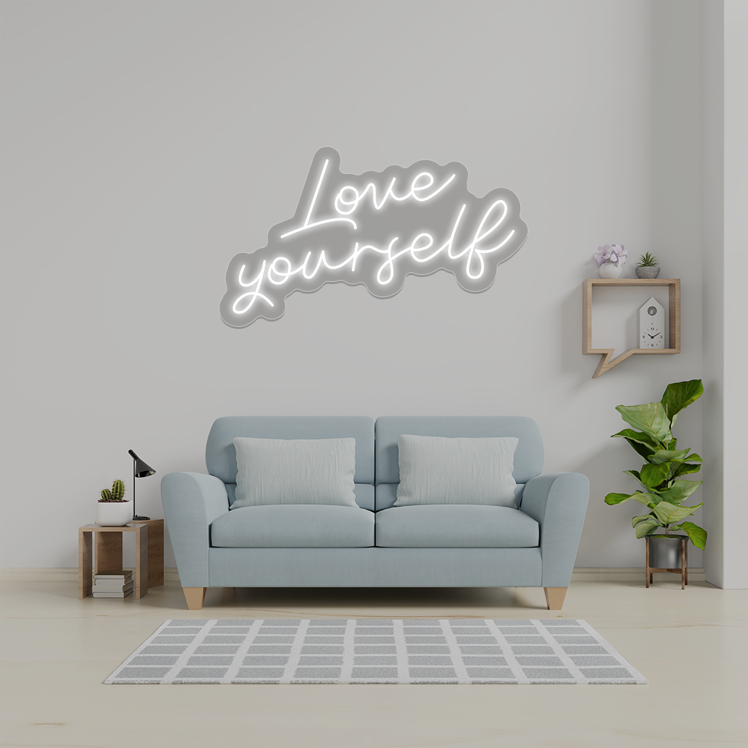 Love Yourself Neon Sign image 2