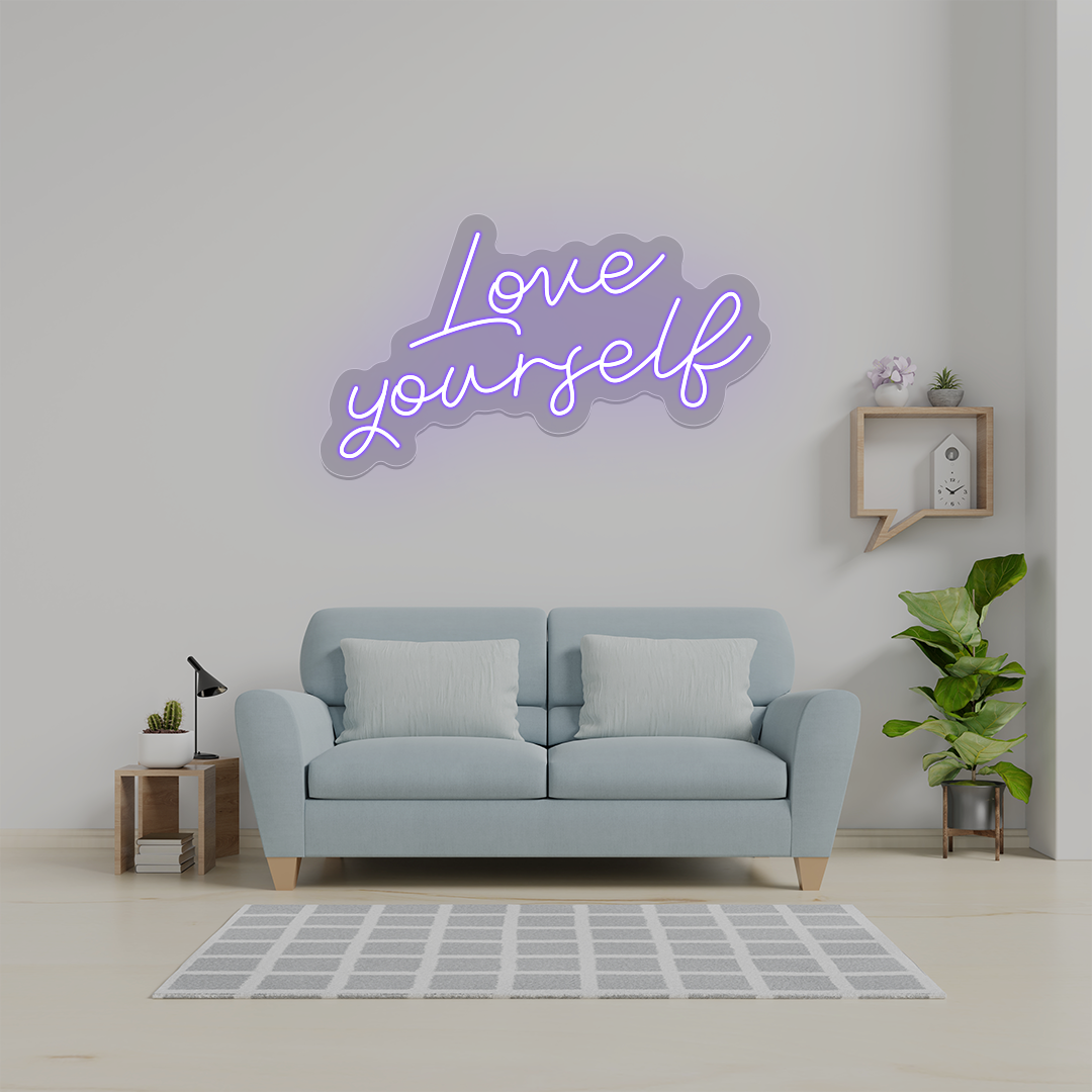 Love Yourself Neon Sign image 4