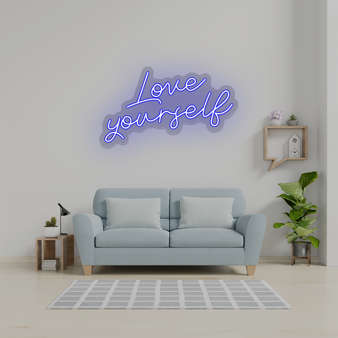 Love Yourself Neon Sign image 6