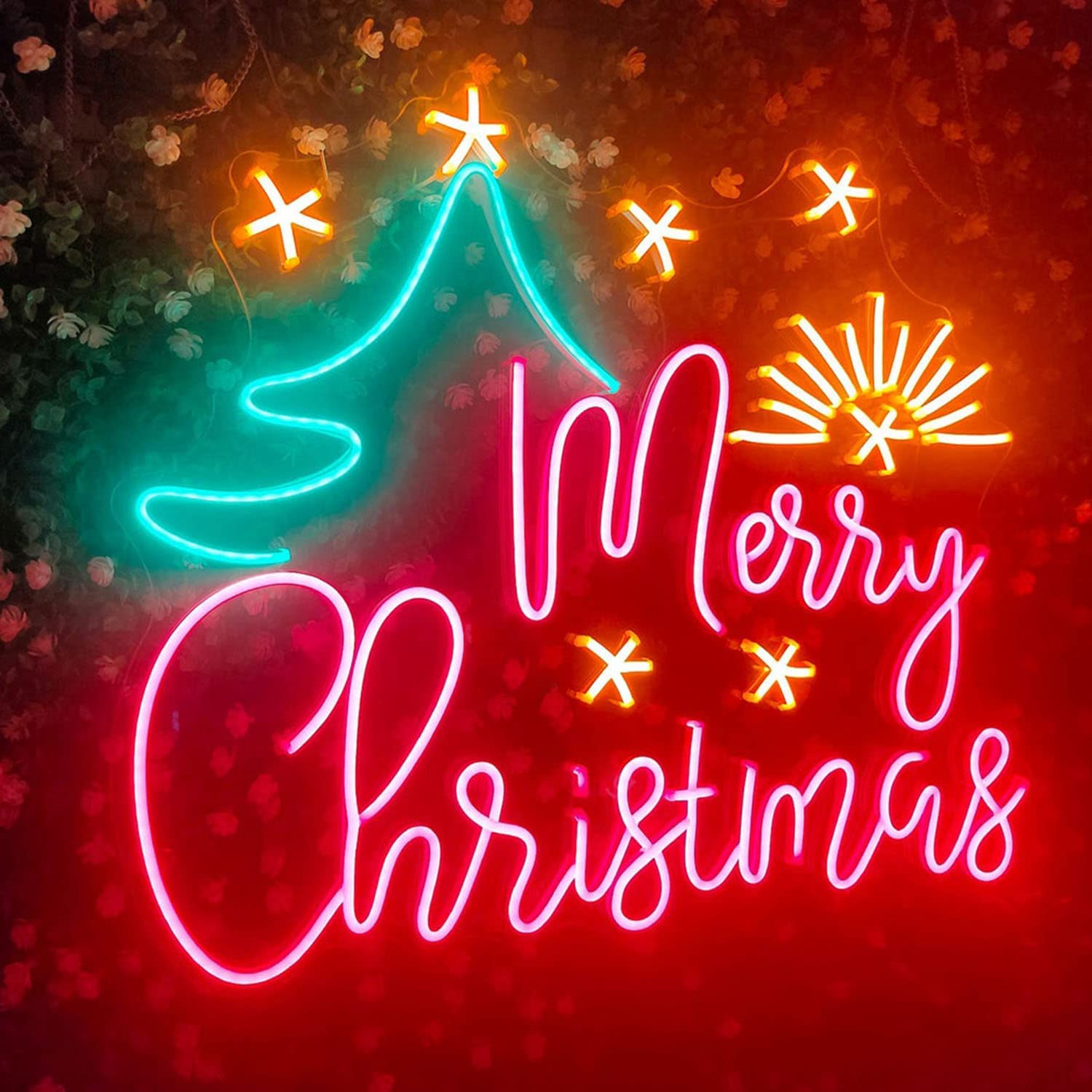 Merry Christmas LED Neon Sign (Style 1)