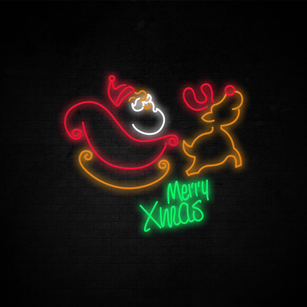Merry Xmas LED Neon Sign