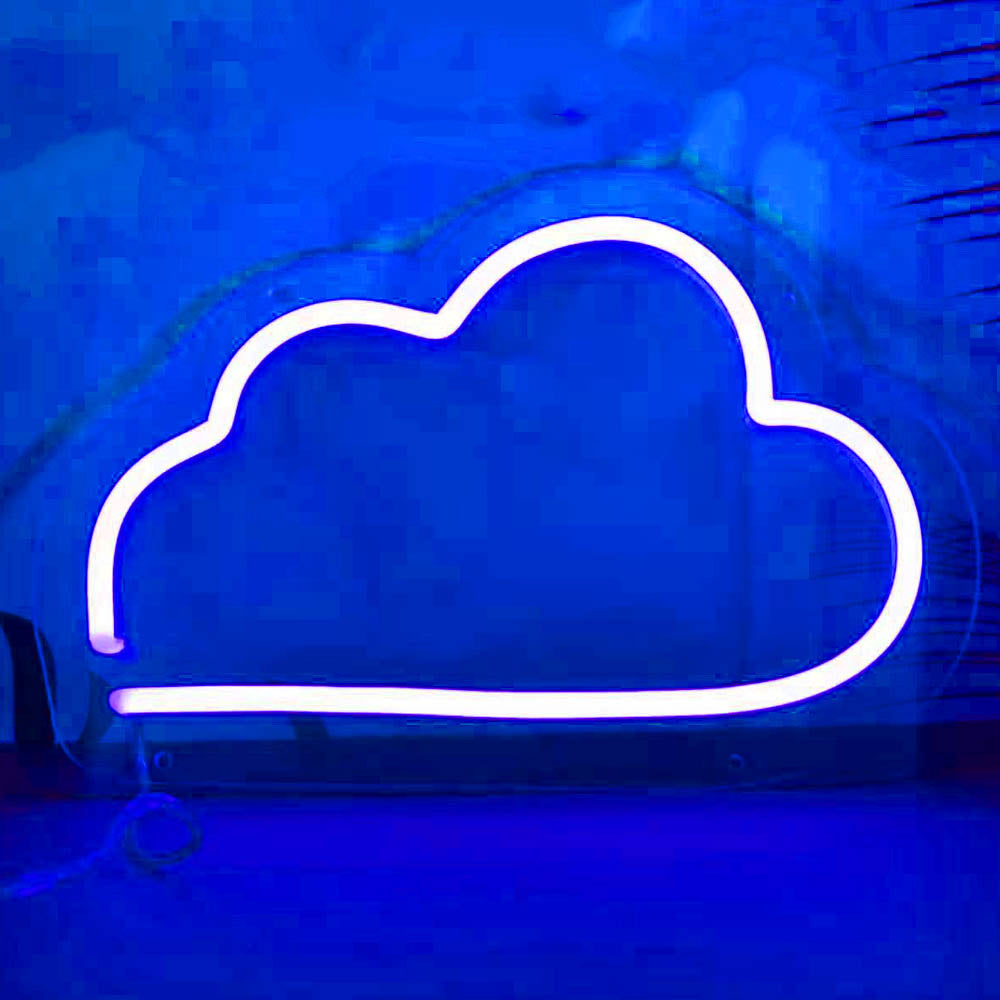 Mini Cloud LED Neon Sign in Warm White