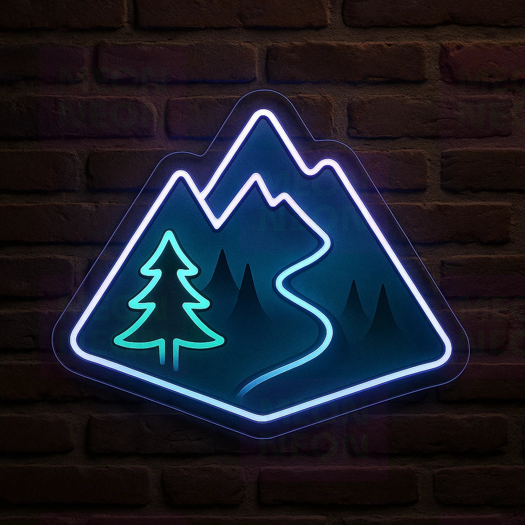 Mountain Explorer LED Neon Sign