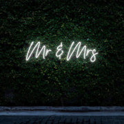 "Mr & Mrs" Neon Sign image 0