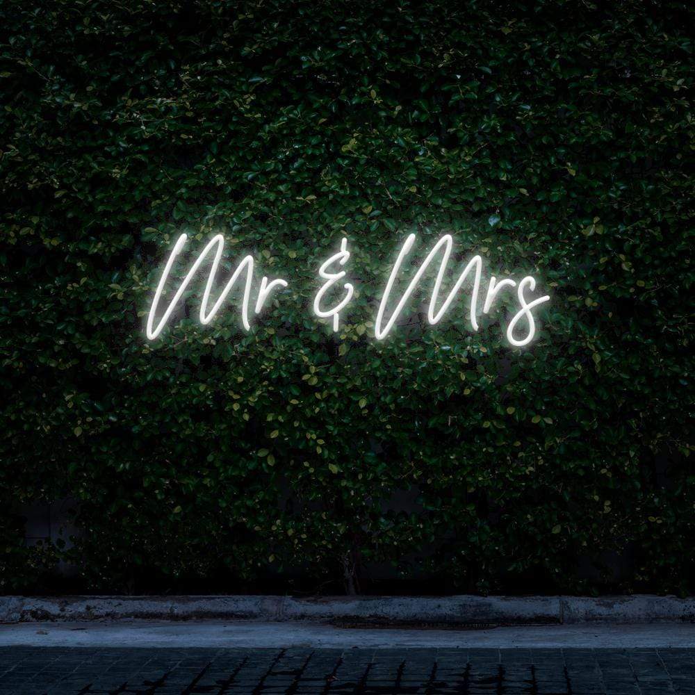 "Mr & Mrs" Neon Sign image 0