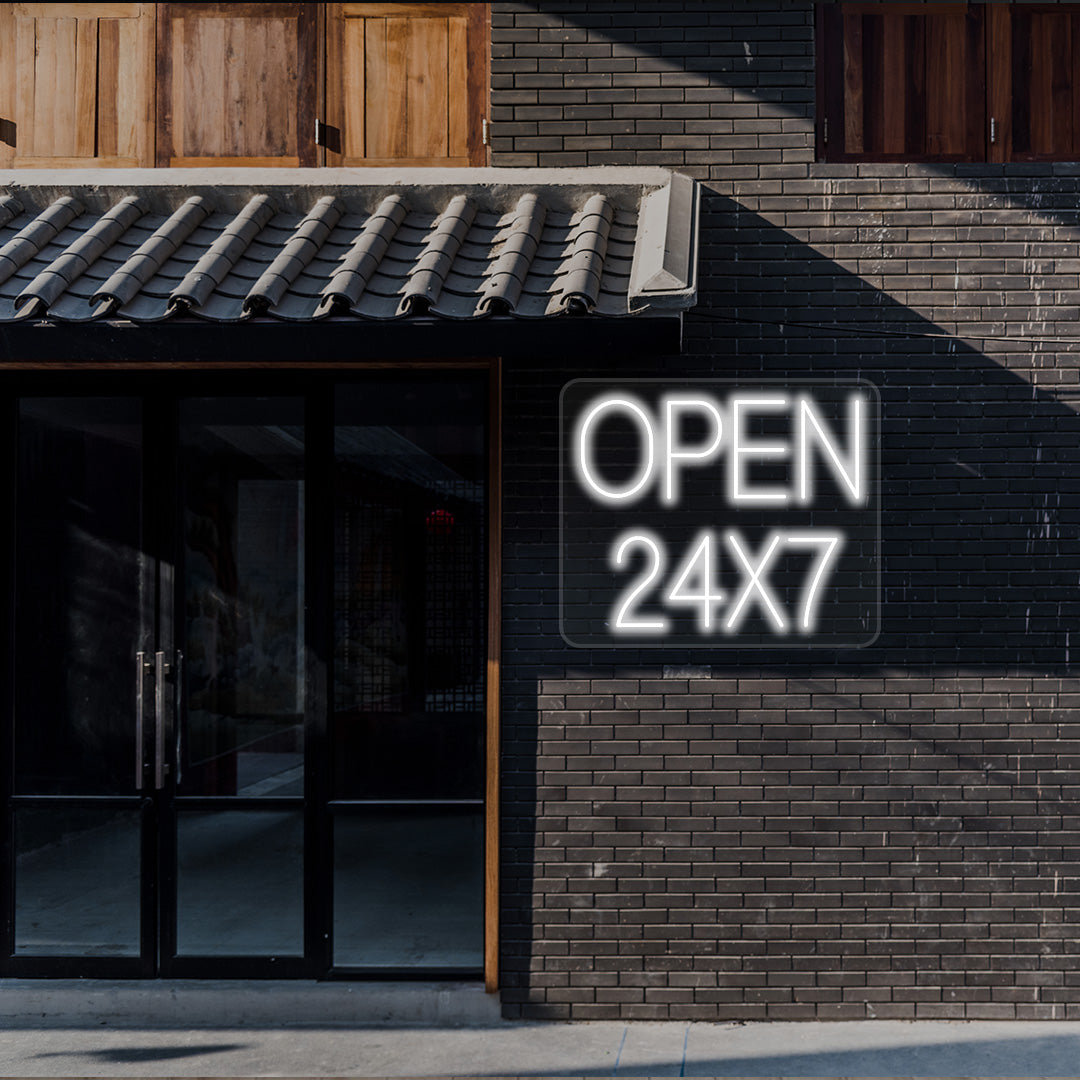 Open 24x7 Sign image 6