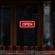 Open Sign Rectangle Shape image 0