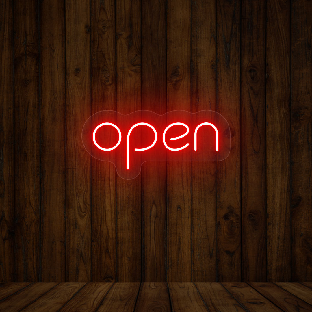 Open Single Color Sign image 0