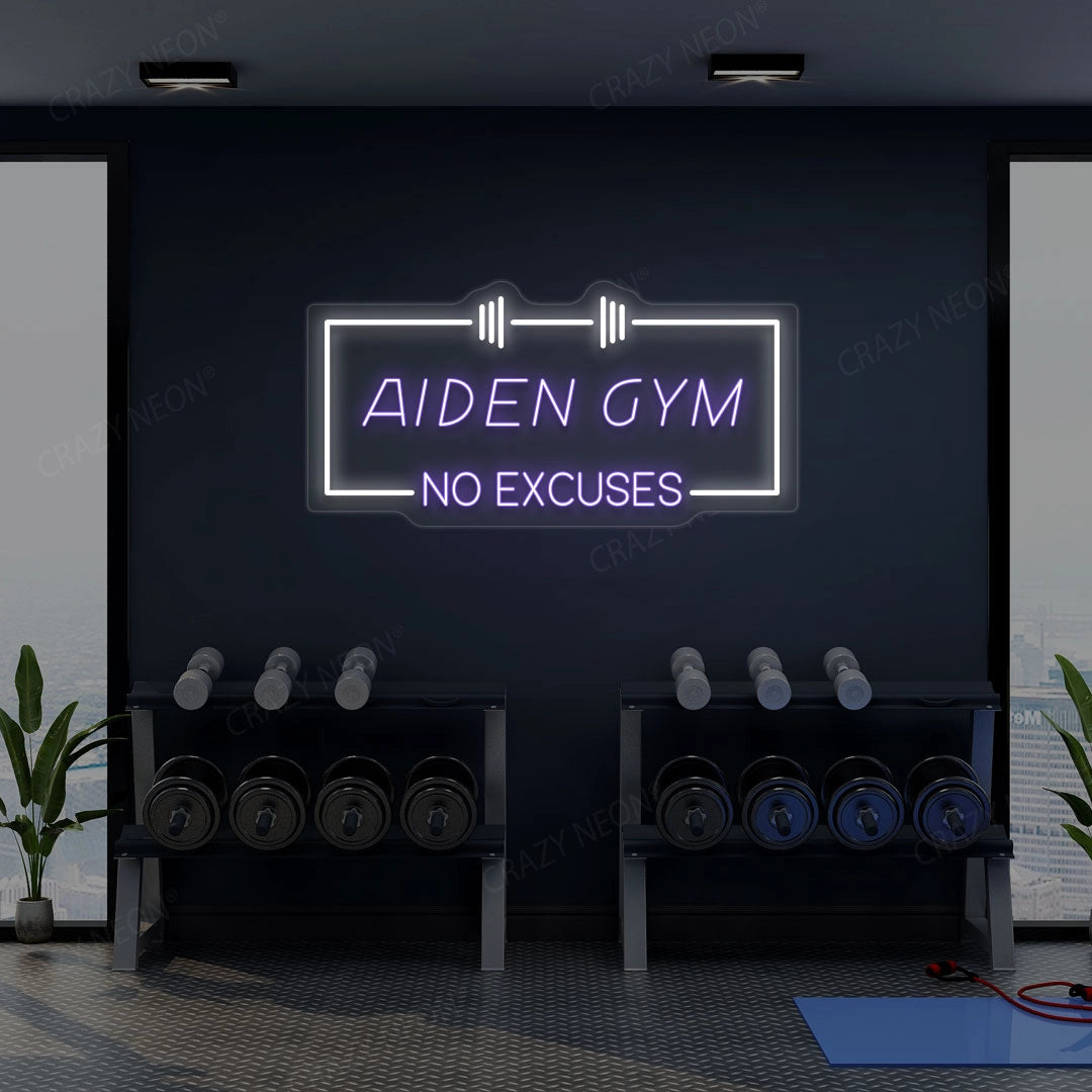 Personalized Gym Neon Sign image 3