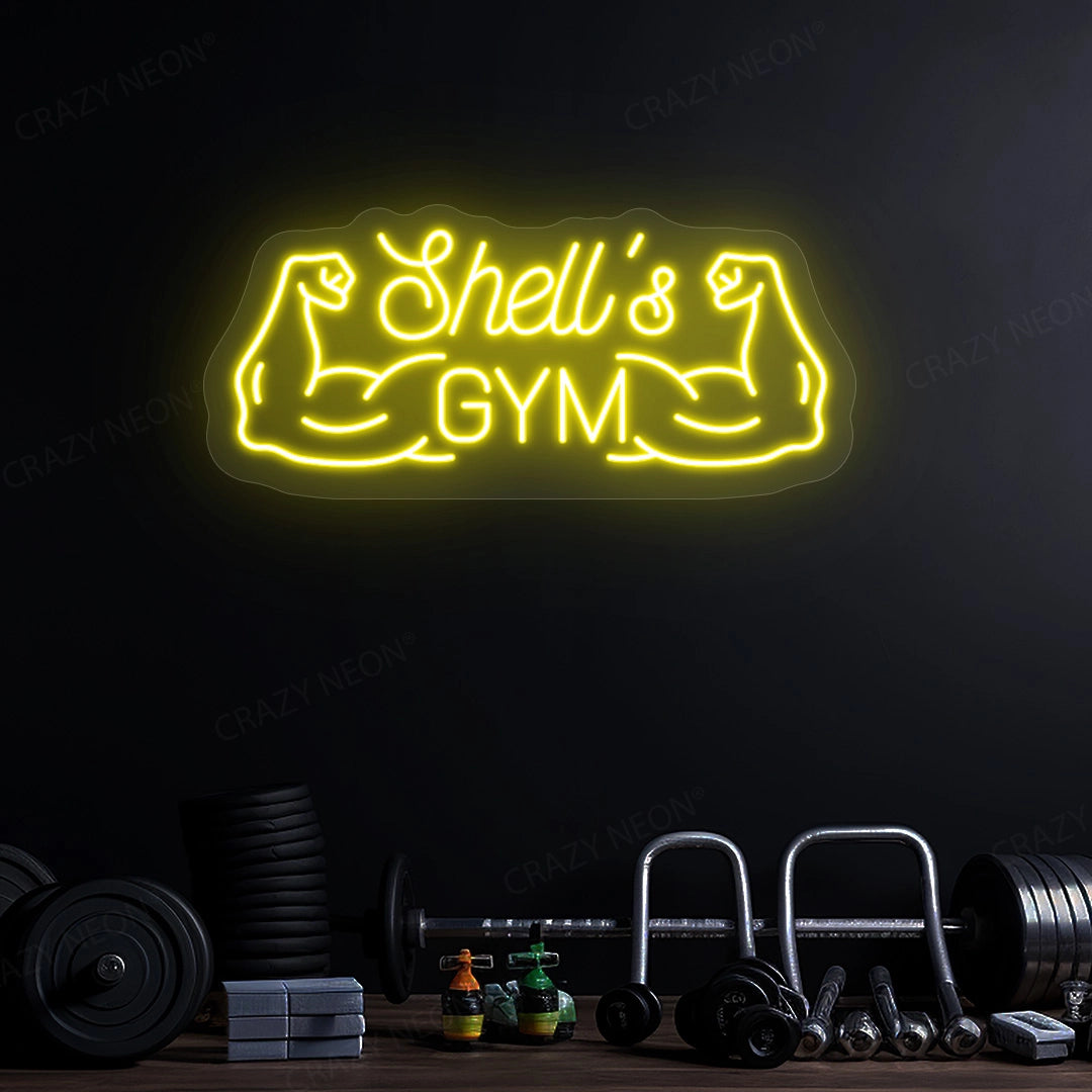 Personalized Muscle Neon Sign image 7