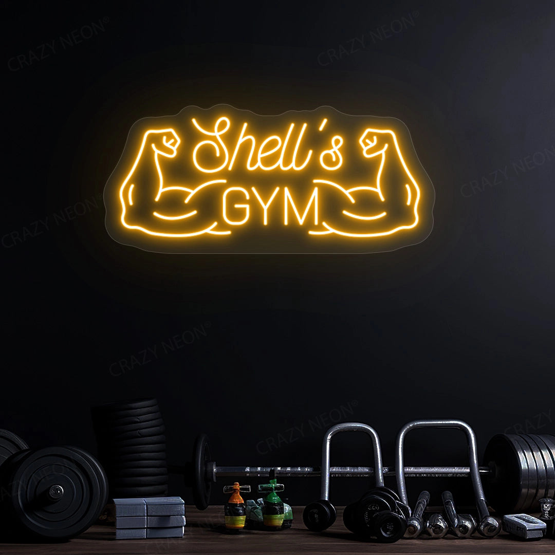 Personalized Muscle Neon Sign image 9