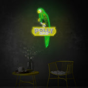 Poll Gas Station LED Neon Sign | Vintage Wall Art - MEON NEON