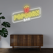 Popcorn Bar Neon Sign image 0