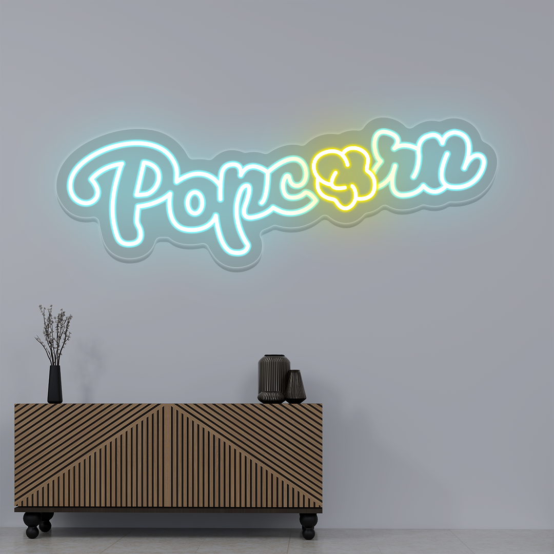 Popcorn Neon Sign image 7