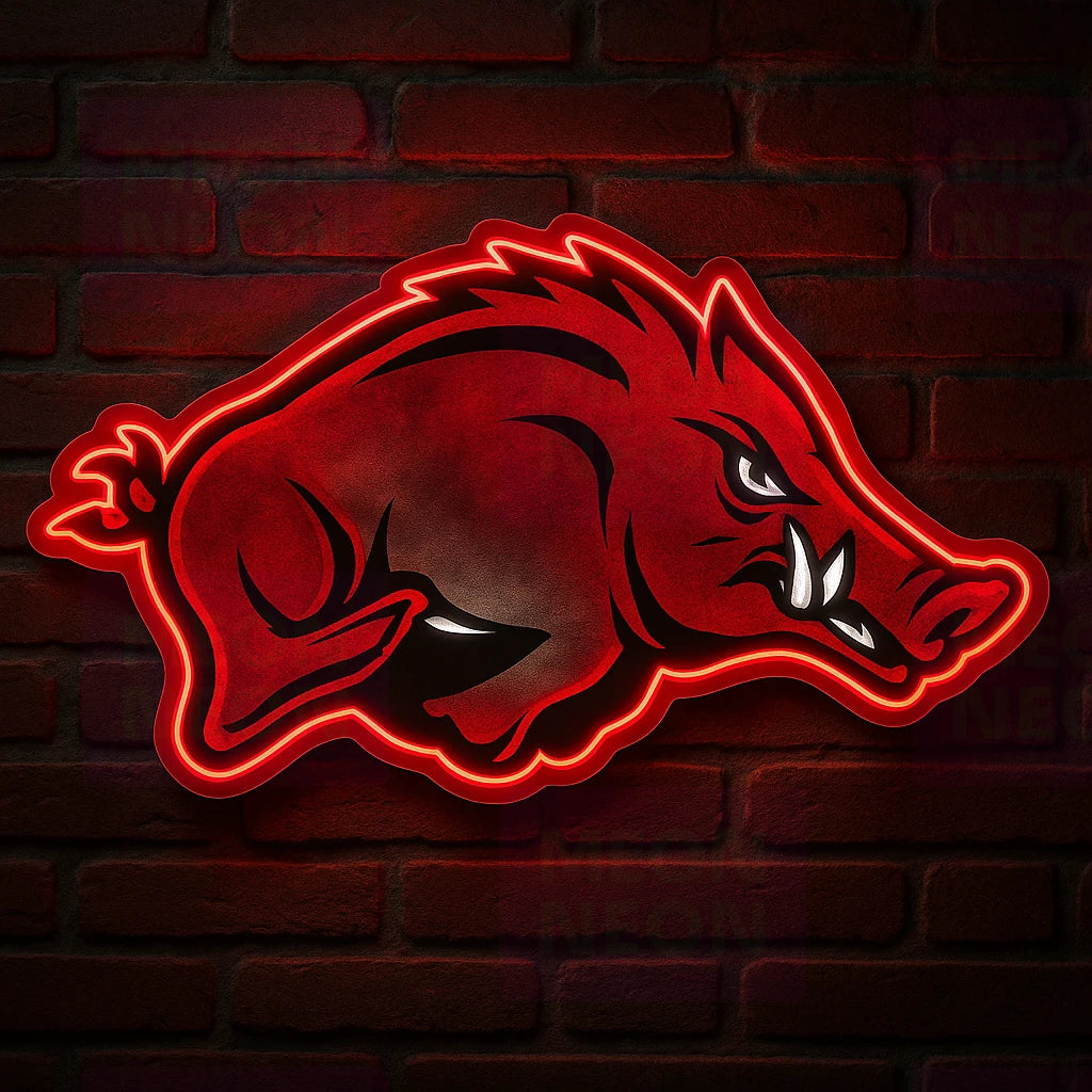 Layered Razorback Sign Razorback Pride LED Neon Sign – MEON NEON