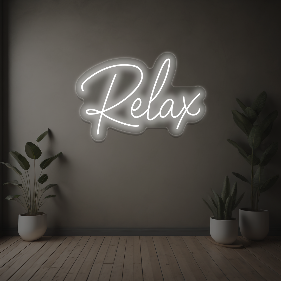 Relax Neon Sign image 3