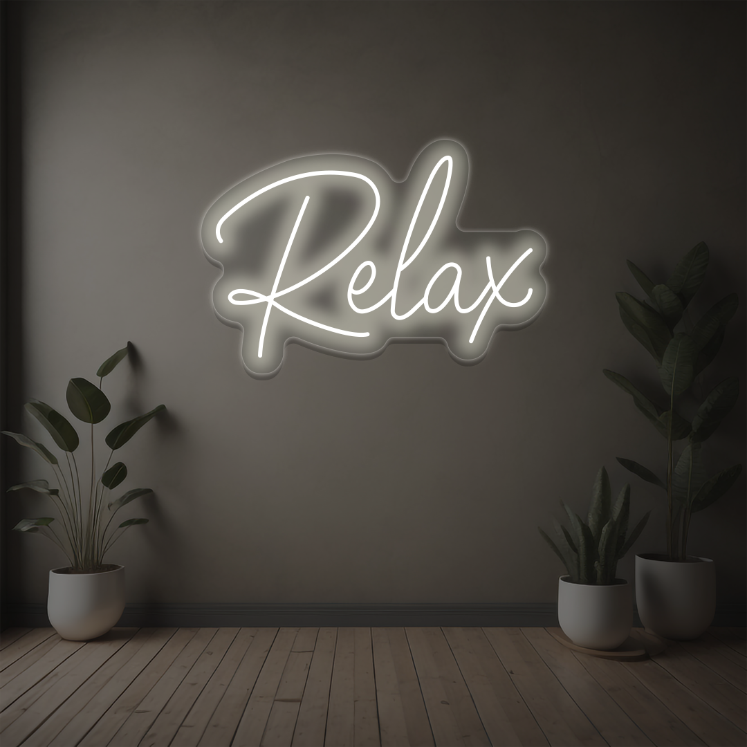 Relax Neon Sign image 6