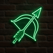 Robin Hood Feather Arrow LED Neon Sign