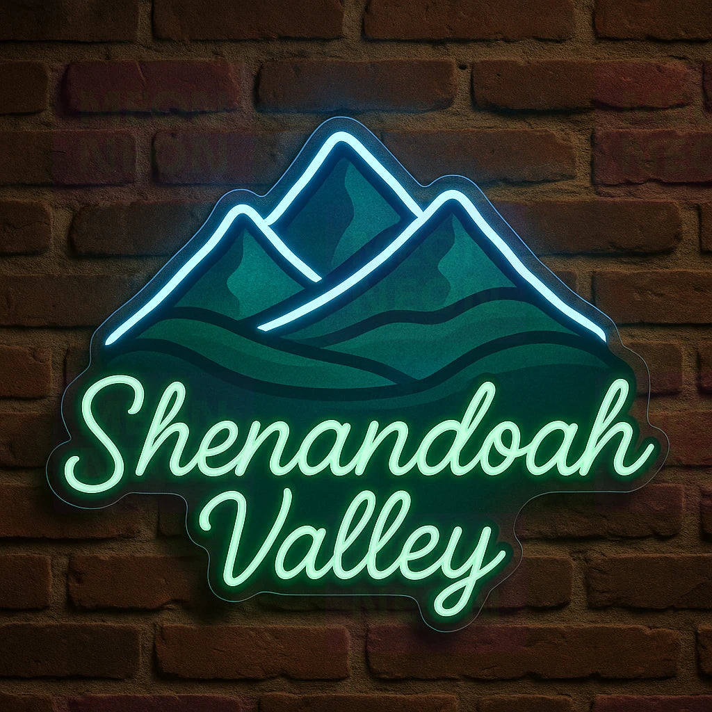 Shenandoah Valley LED Neon Sign